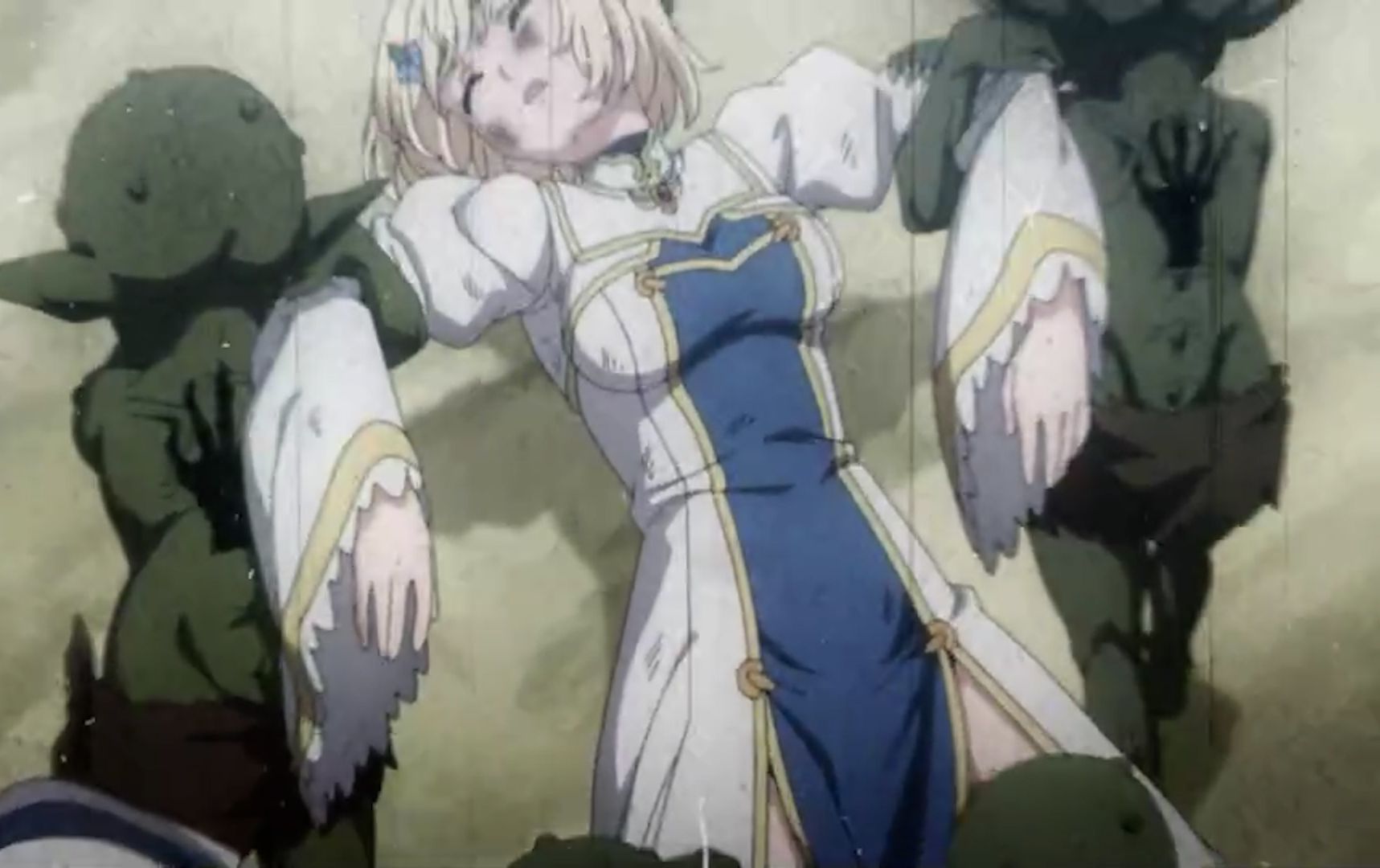 偷偷出门冒险的公主被哥布林抓住了