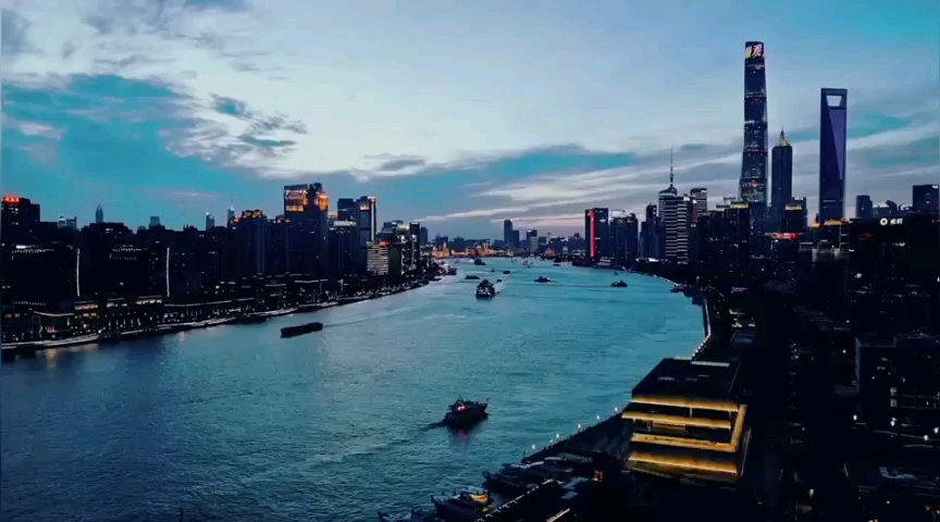 黄浦江畔两岸最美观景台,媲美汤臣一品