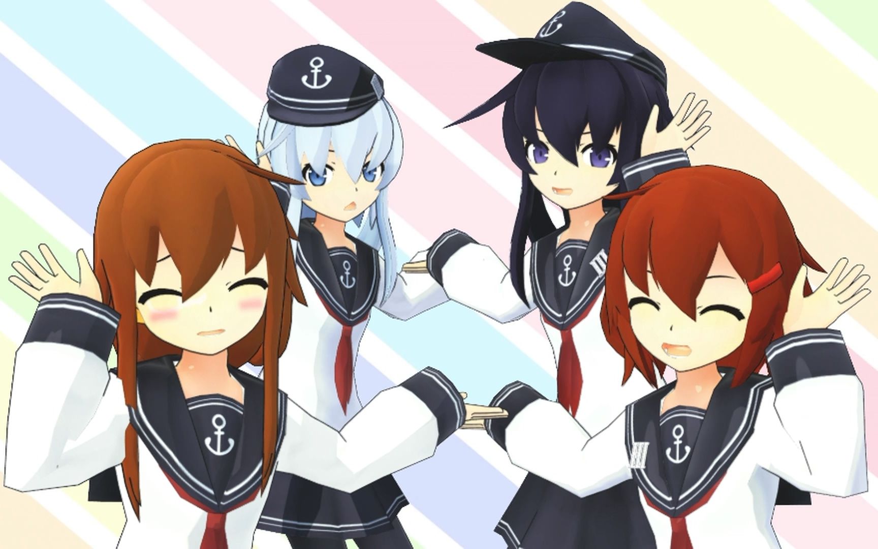 【mmd杯zero参加動画】第六驱逐队 shalala【18夏mmdふぇすと本祭】