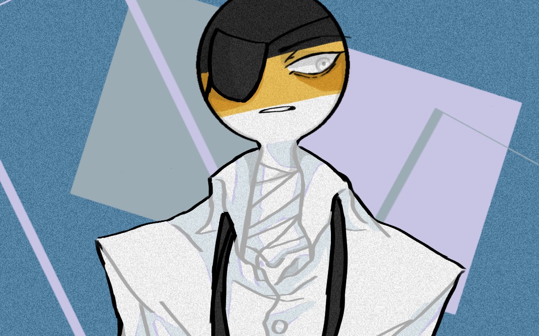 【countryhumans】- 一个很久之前画的沙俄.