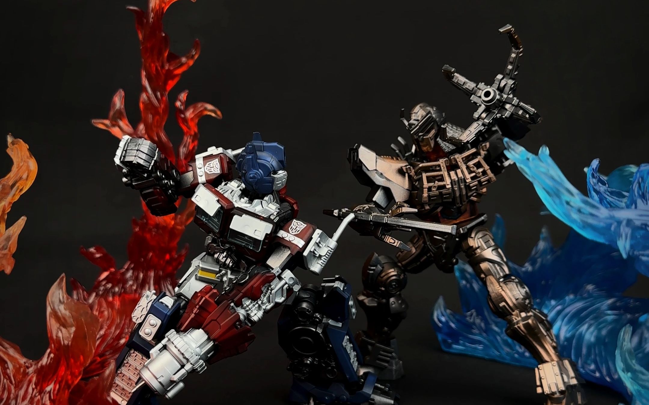 擎天柱 vs 天灾!战损限定!