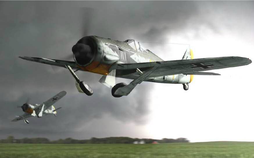 【流星出品】fw190a-8 防御机动 历史击杀集锦 德系信仰飞翔的屠夫之