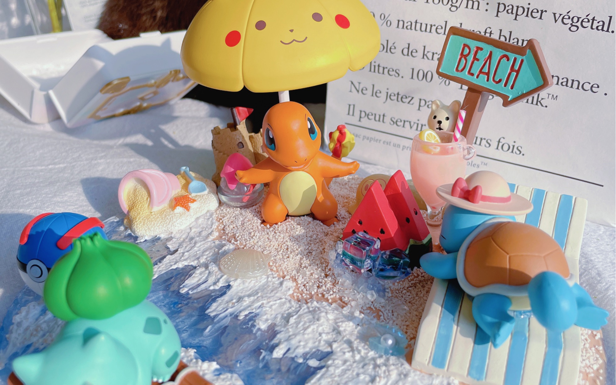 【原创】宝可梦奶油胶摆台