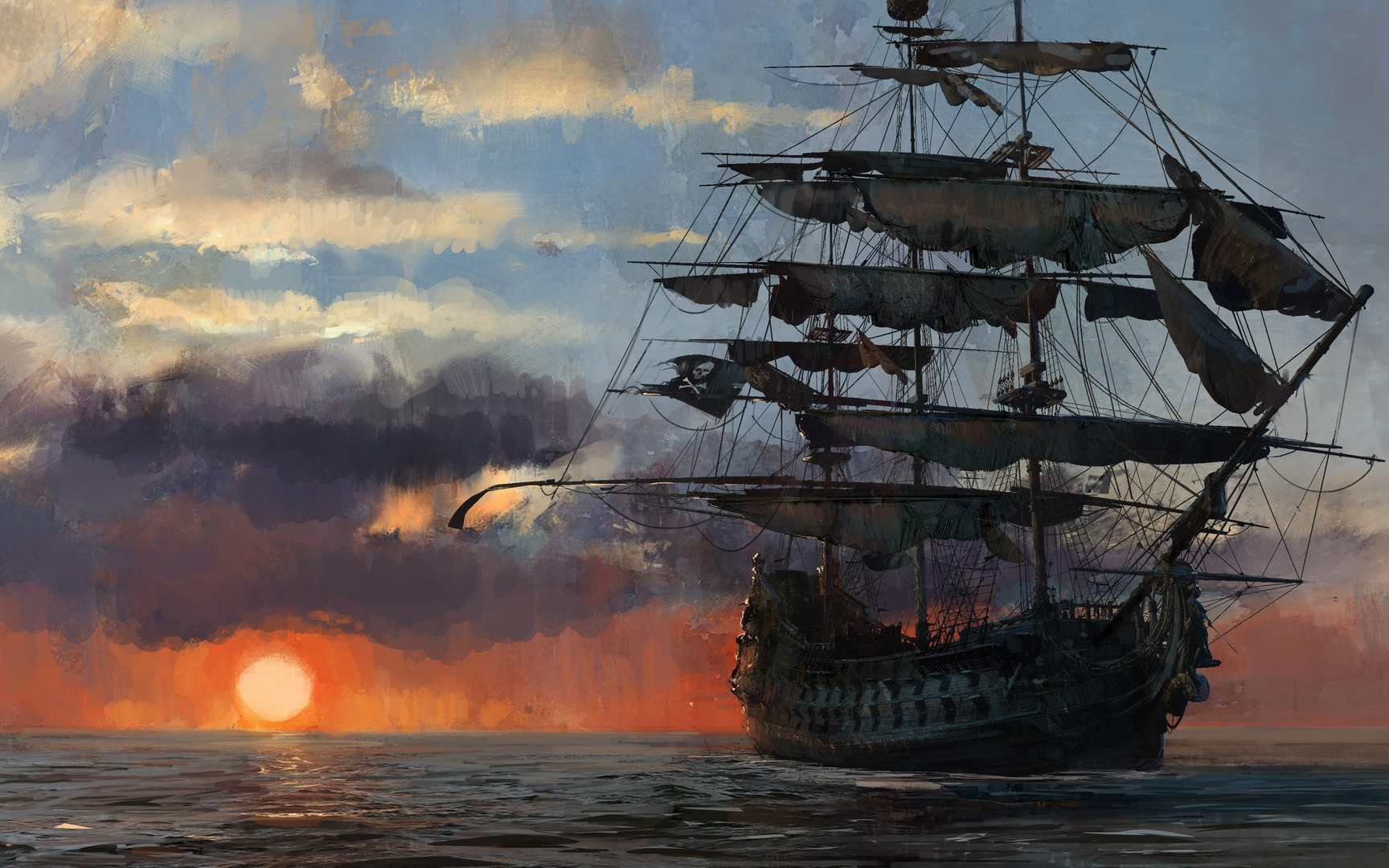 刺客信条·黑旗偷寒鸦号cg级操作无hud