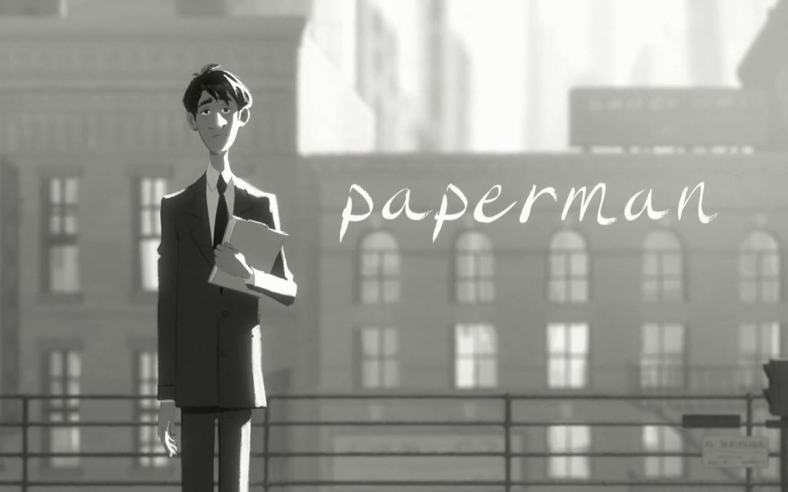 [图]《纸人》（Paperman）第85届奥斯卡最佳动画短片，原版视频，这就是爱情吗？