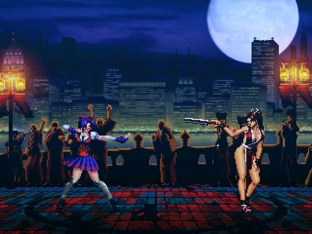 [图][KOF Mugen] Athena VS Mai