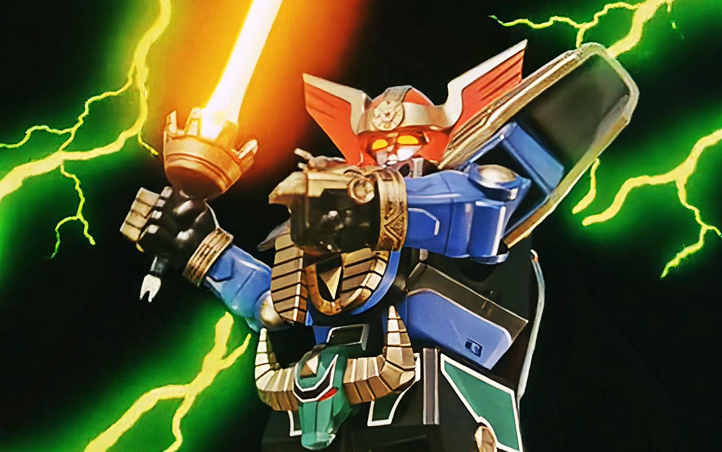 【4k】超力战队王连者 机器人全形态 必杀