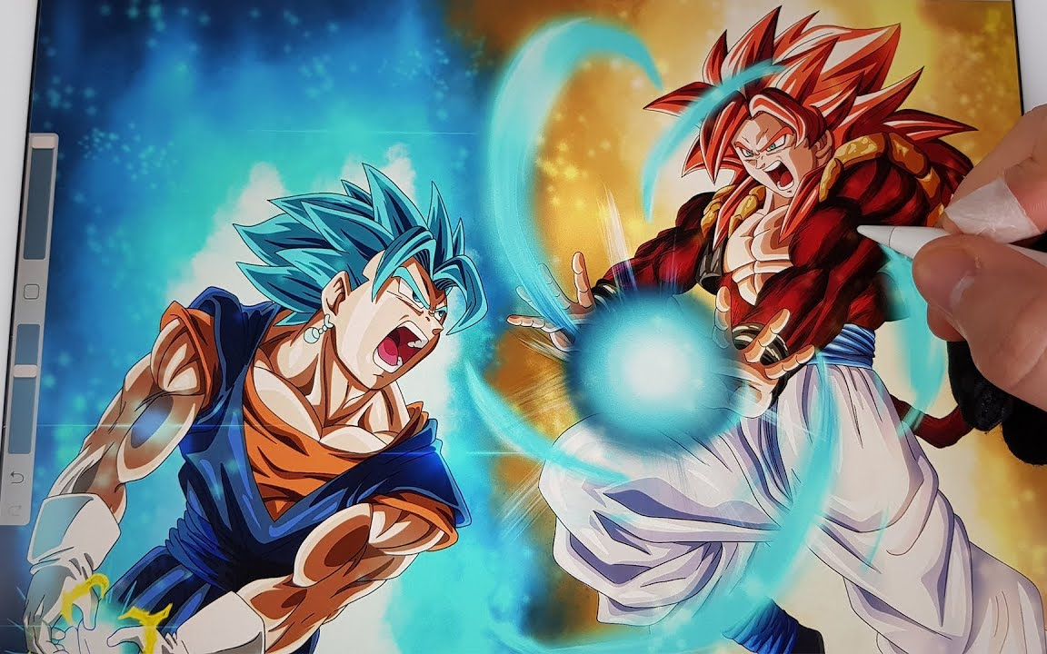 ipadpro绘画龙珠超宇宙1