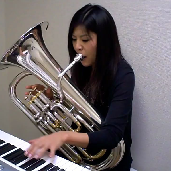 Amazing Grace (Euphonium and Piano play Misa Akahoshi) 