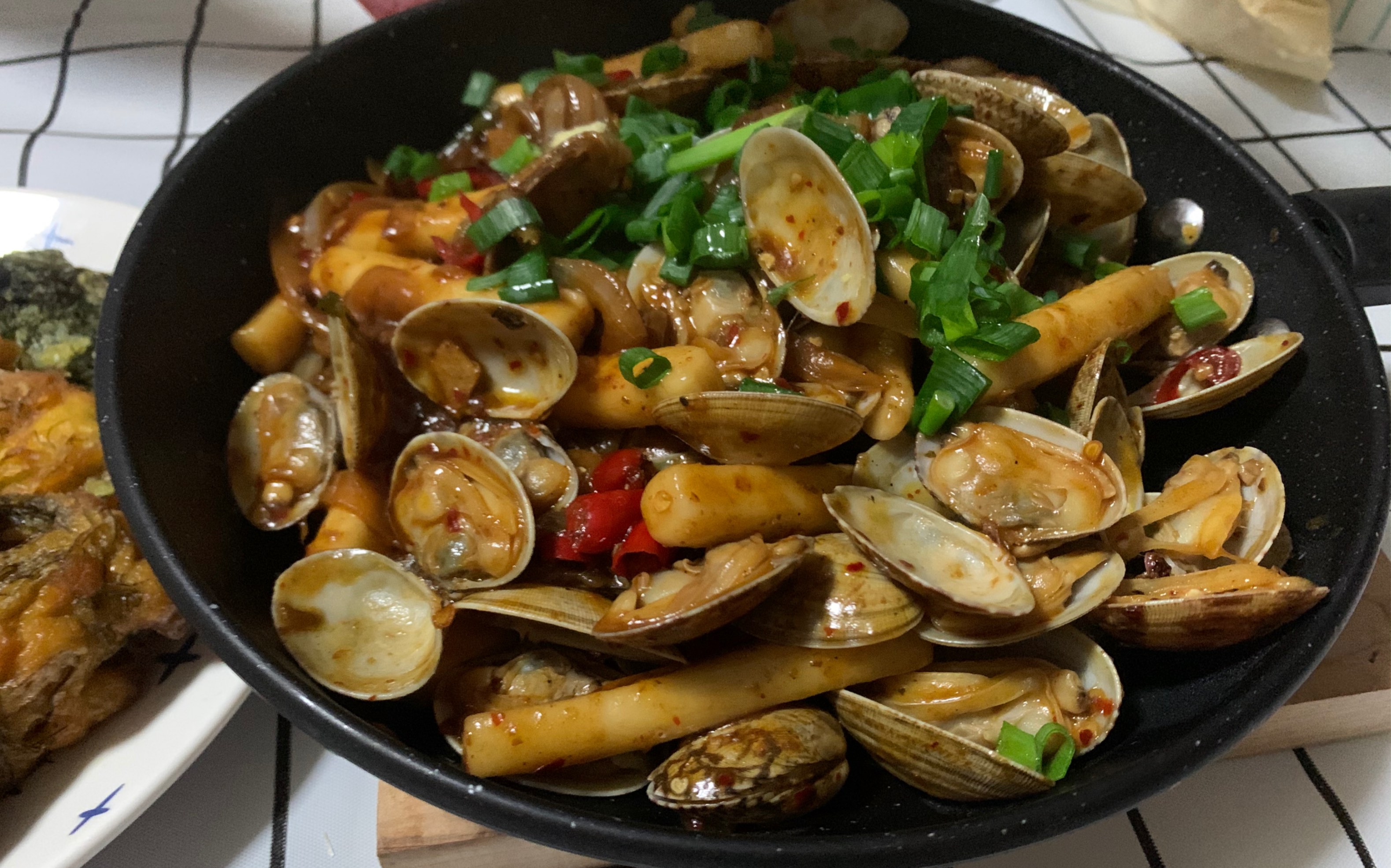 宵夜之秘制年糕花甲