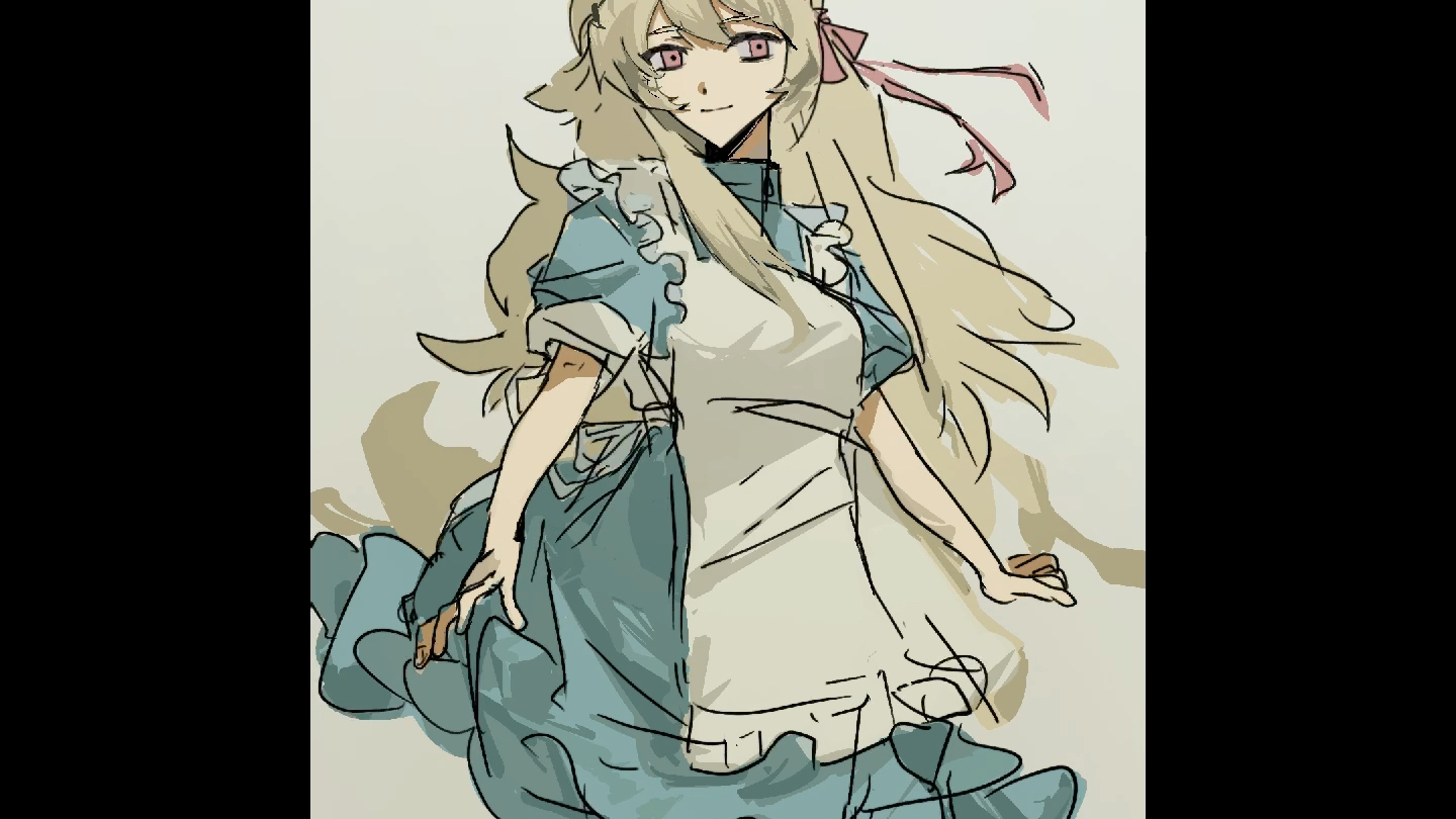 【绘画过程】小樱茉莉