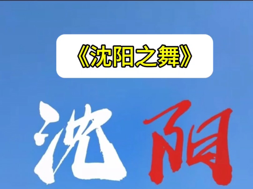 《沈阳之舞》哔哩哔哩bilibili