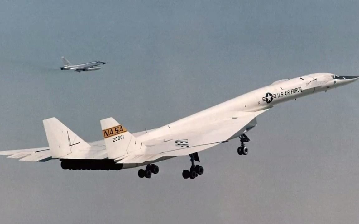xb-70 瓦尔基里 -3马赫轰炸机_哔哩哔哩_bilibili