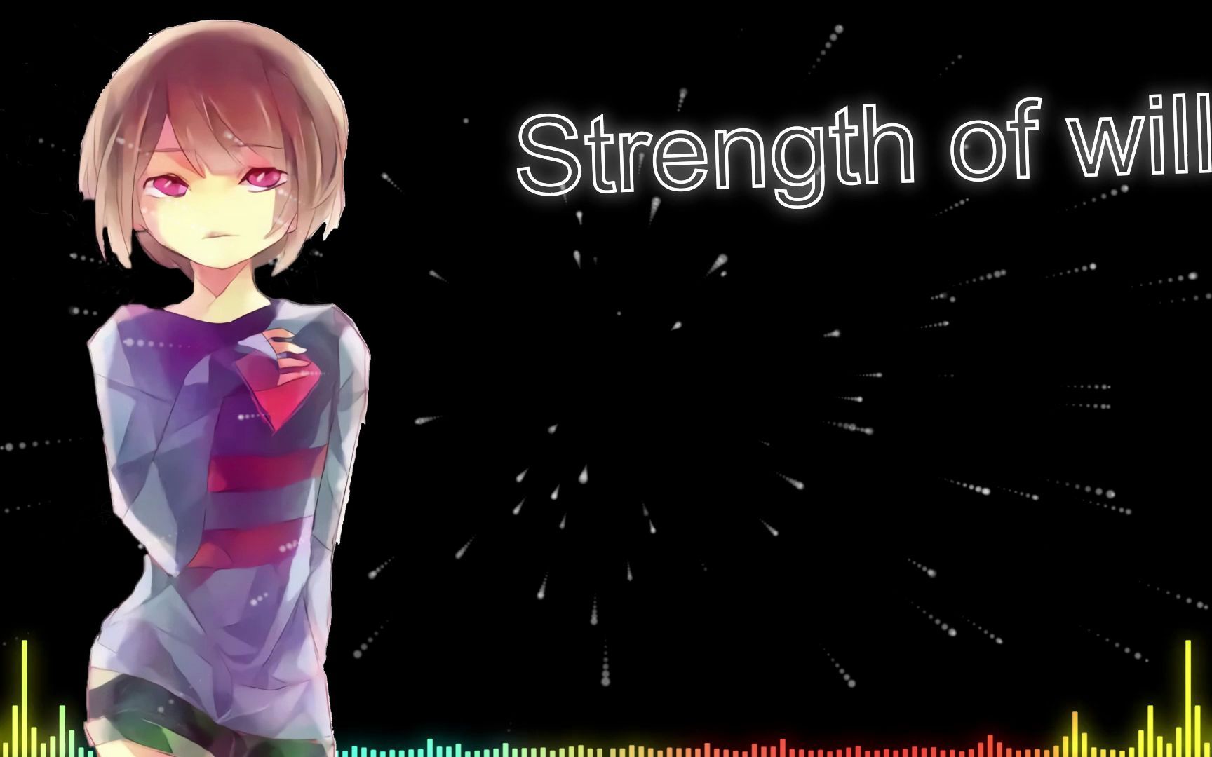 [图][神曲警告] 优质frisk审判曲《Strength of will》 音乐授权转载