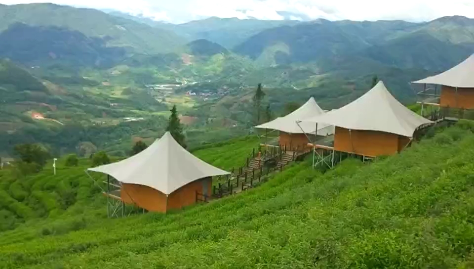 云南半山酒店帐篷-世外桃源,人间仙境