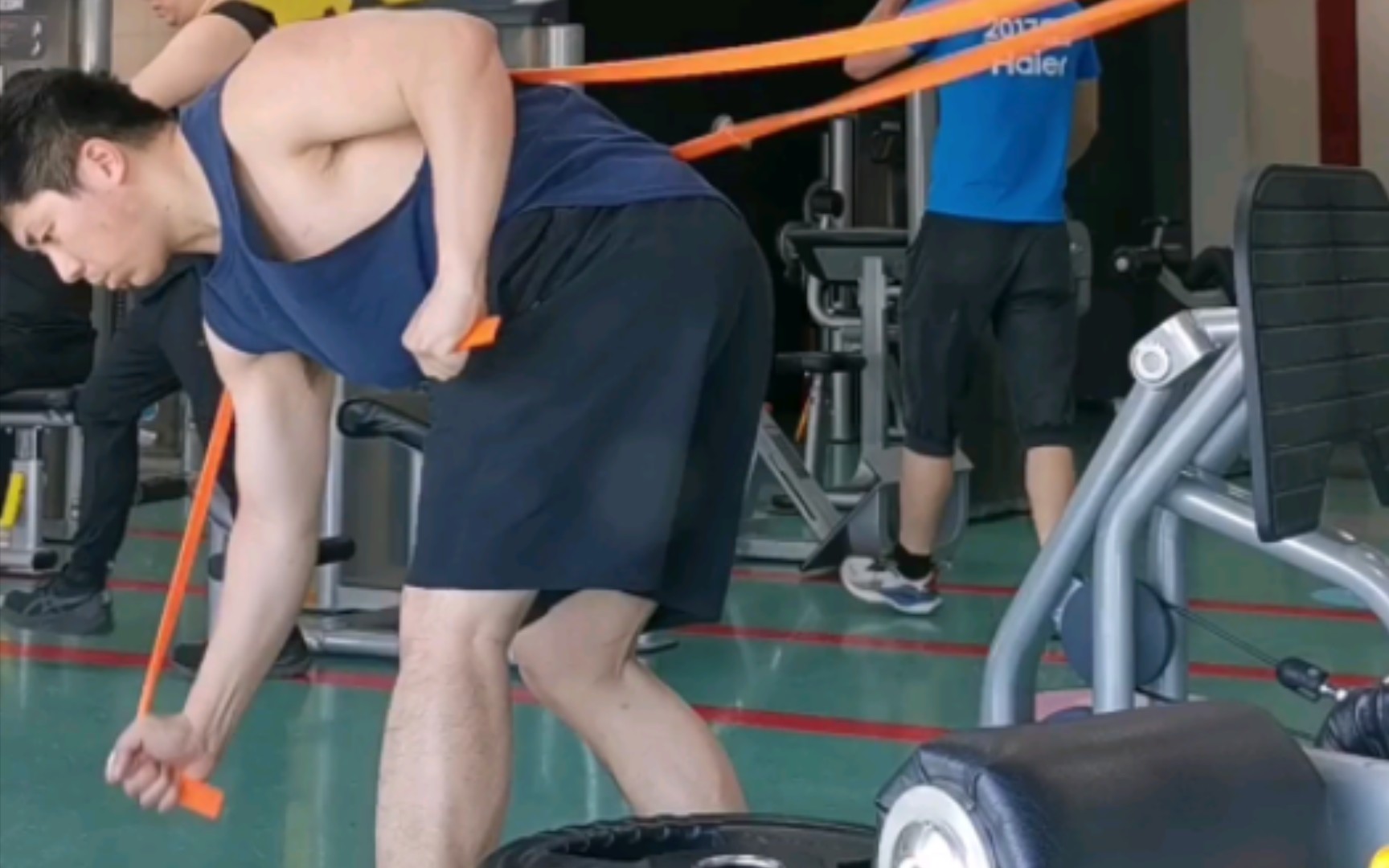 拉皮条整劲,摔跤专项力量训练