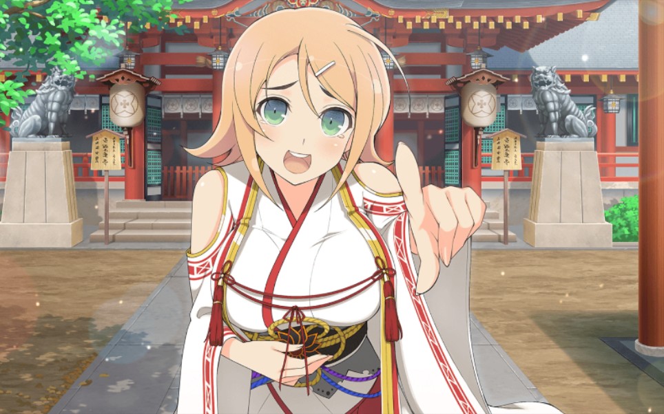 【忍者大师 闪乱神乐 new link】角色剧情 巫神乐 华毘