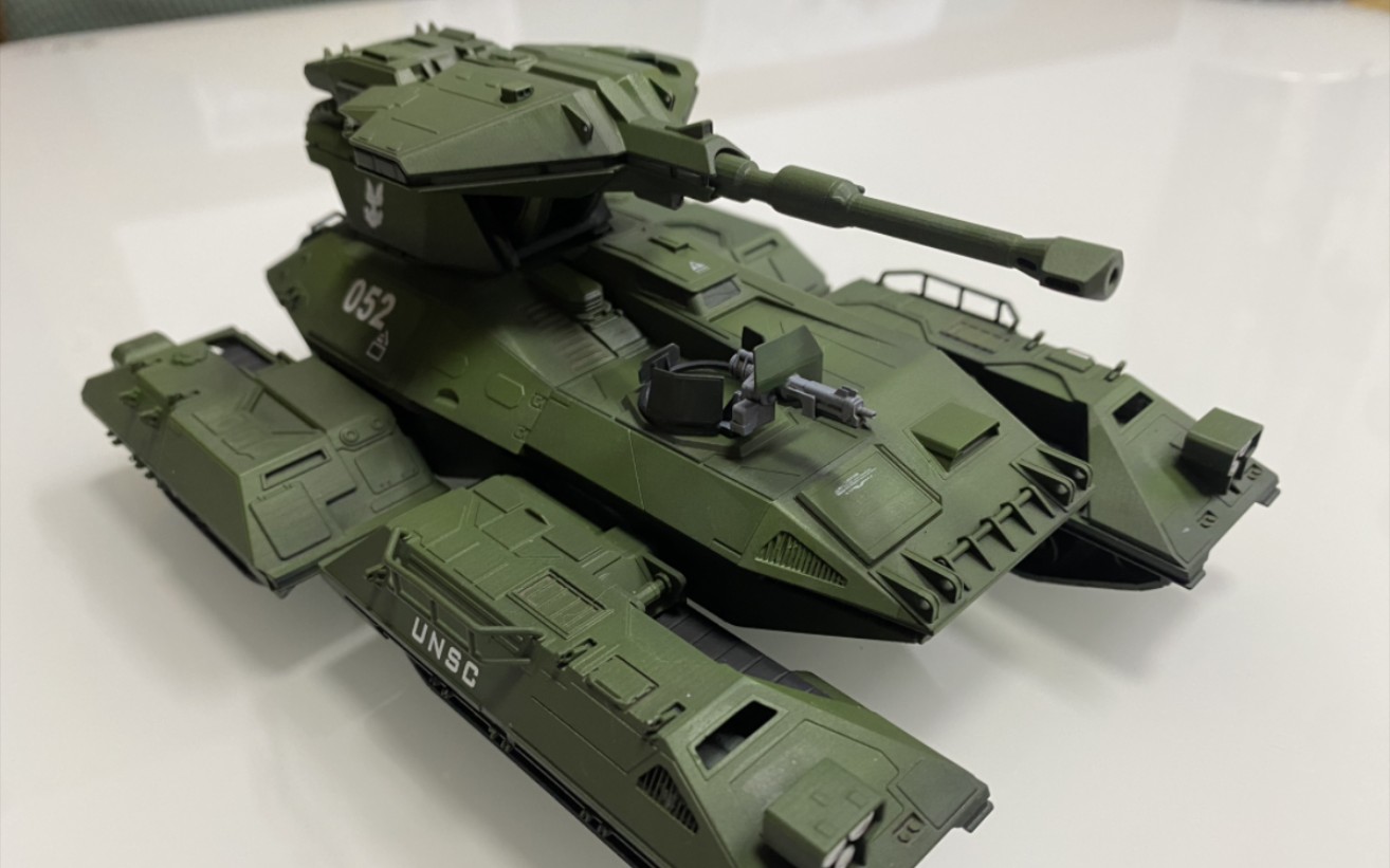 光环halo光晕 unsc 天蝎号模型制作