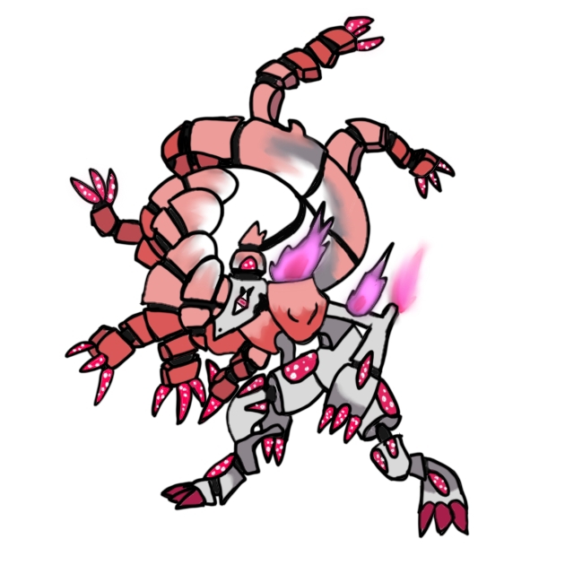 原创宝可梦绯红尾/铁阁鬃