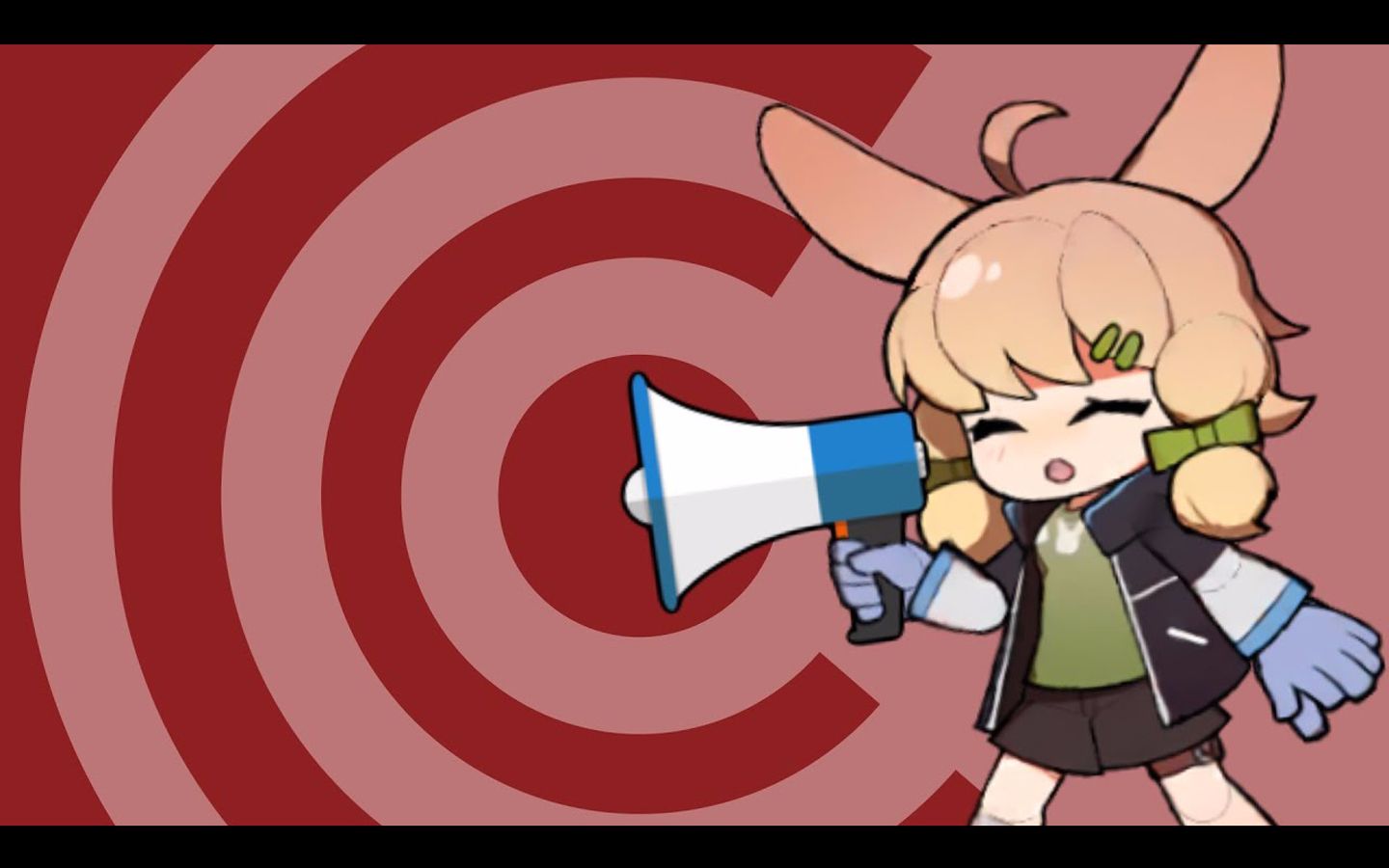 【明日方舟】當克洛丝拿著擴音器