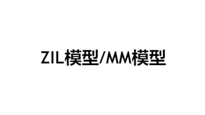 ZIL模型/MM模型哔哩哔哩bilibili