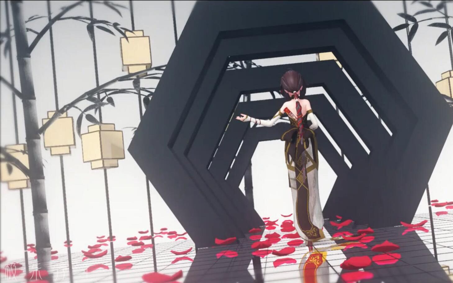 【henry】极乐净土【vocaloid·乐正绫】凤凰式旗袍-中文版