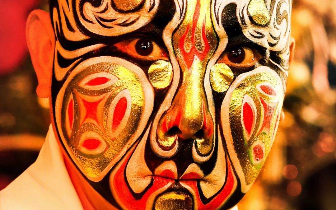 司献伟 霓裳雅韵京剧摄影 京剧脸谱之 金钱豹_哔哩哔哩_bilibili