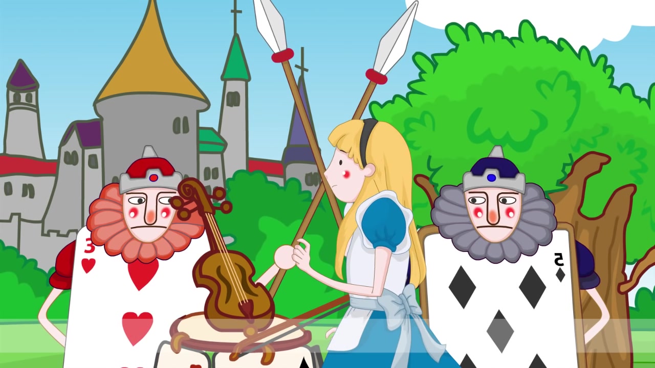 【Ai美丽英语启蒙学习系列 收集】Alice's Adventures in Wonderland  Can you play the violin?哔哩哔哩bilibili