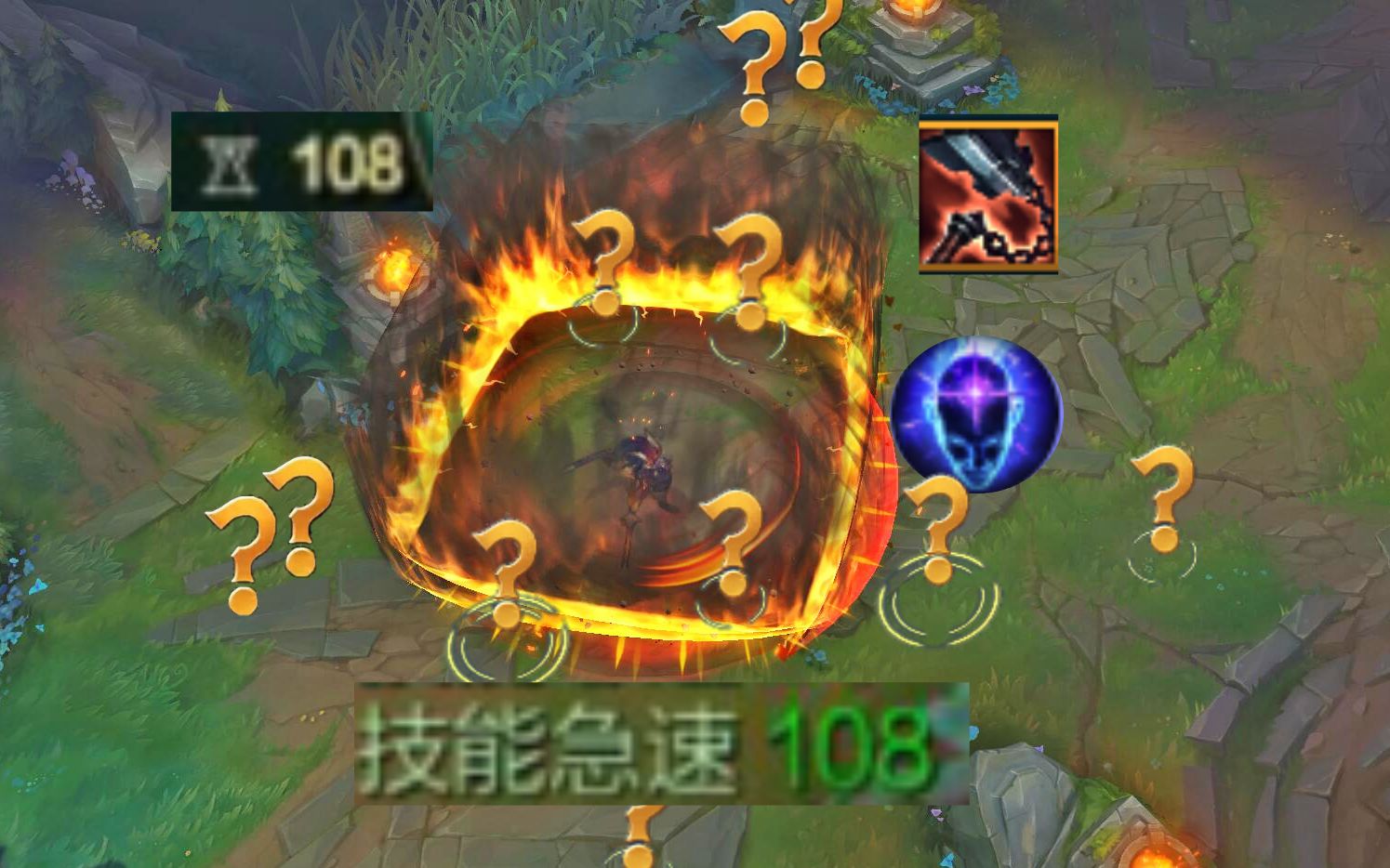 100技能急速流亚索!9秒一个大?0.03秒无缝e堪比无限火力的快乐!