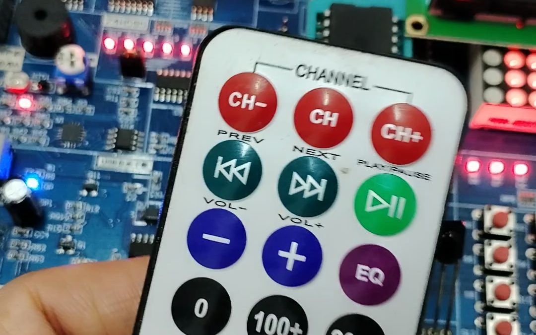 红外遥控计算器 红外发射 接收 51单片机 适用于AT89C51 STC89C52等51单片机 支持小数浮点数 加减乘除括号等运算都支持