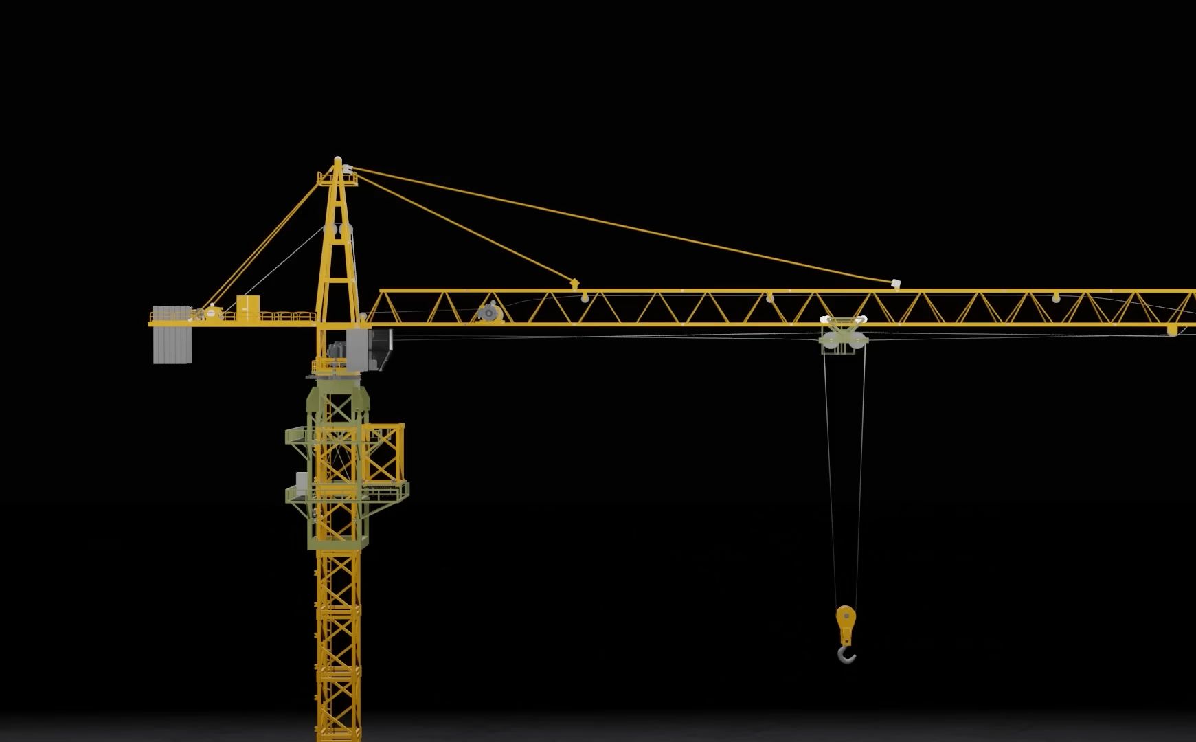 塔式起重机如何升降?