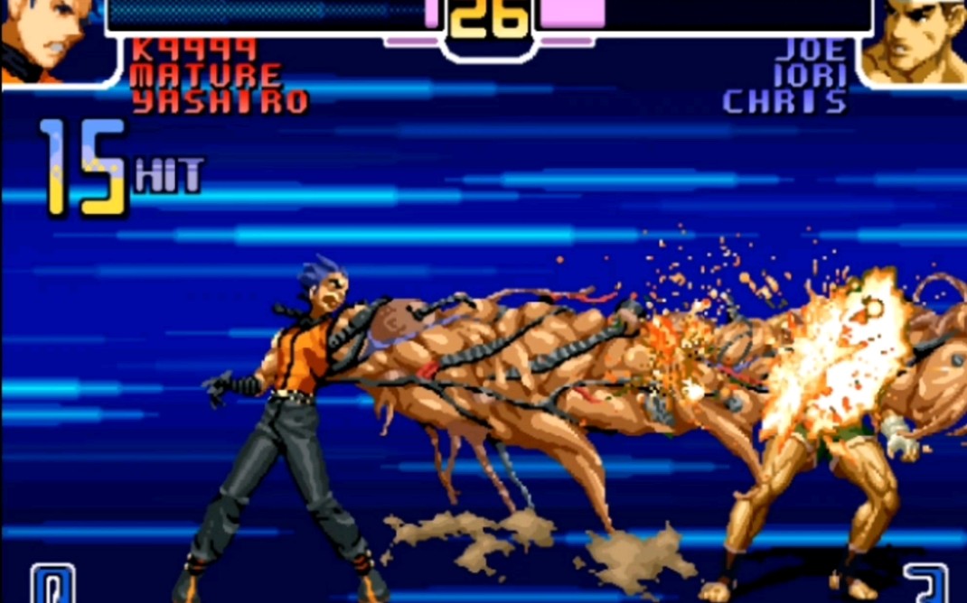 这k9999操作绝了,当年有这个操作也不至于输给别人了! #拳皇 #k9999