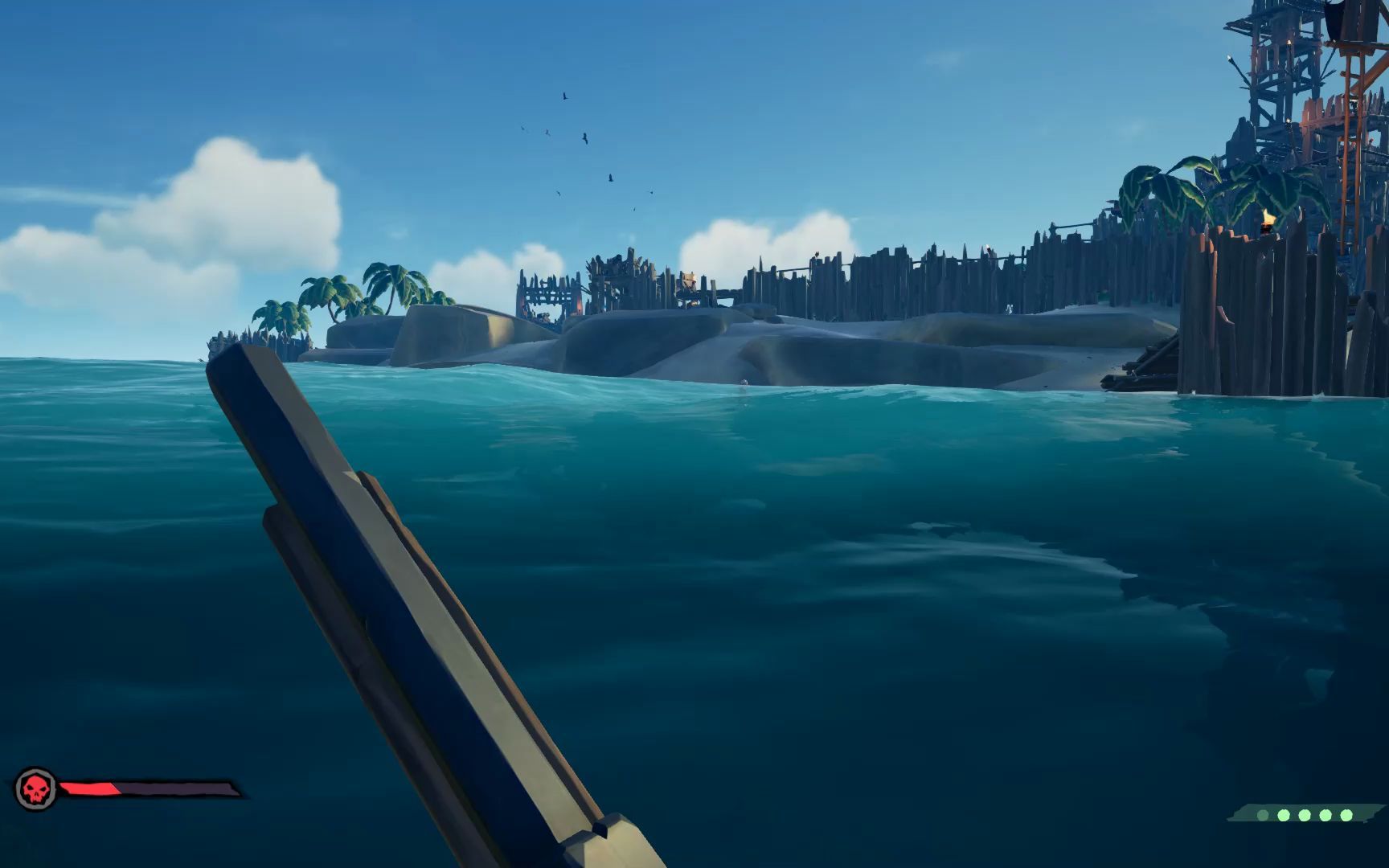 盗贼之海 这也太离谱了啊 是挂吗