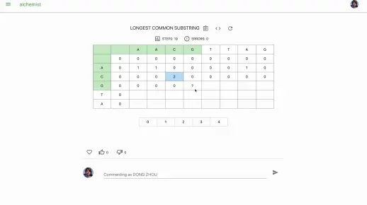 最长公共子串 - 动态规划 Longest Common Substring - Dynamic Programming