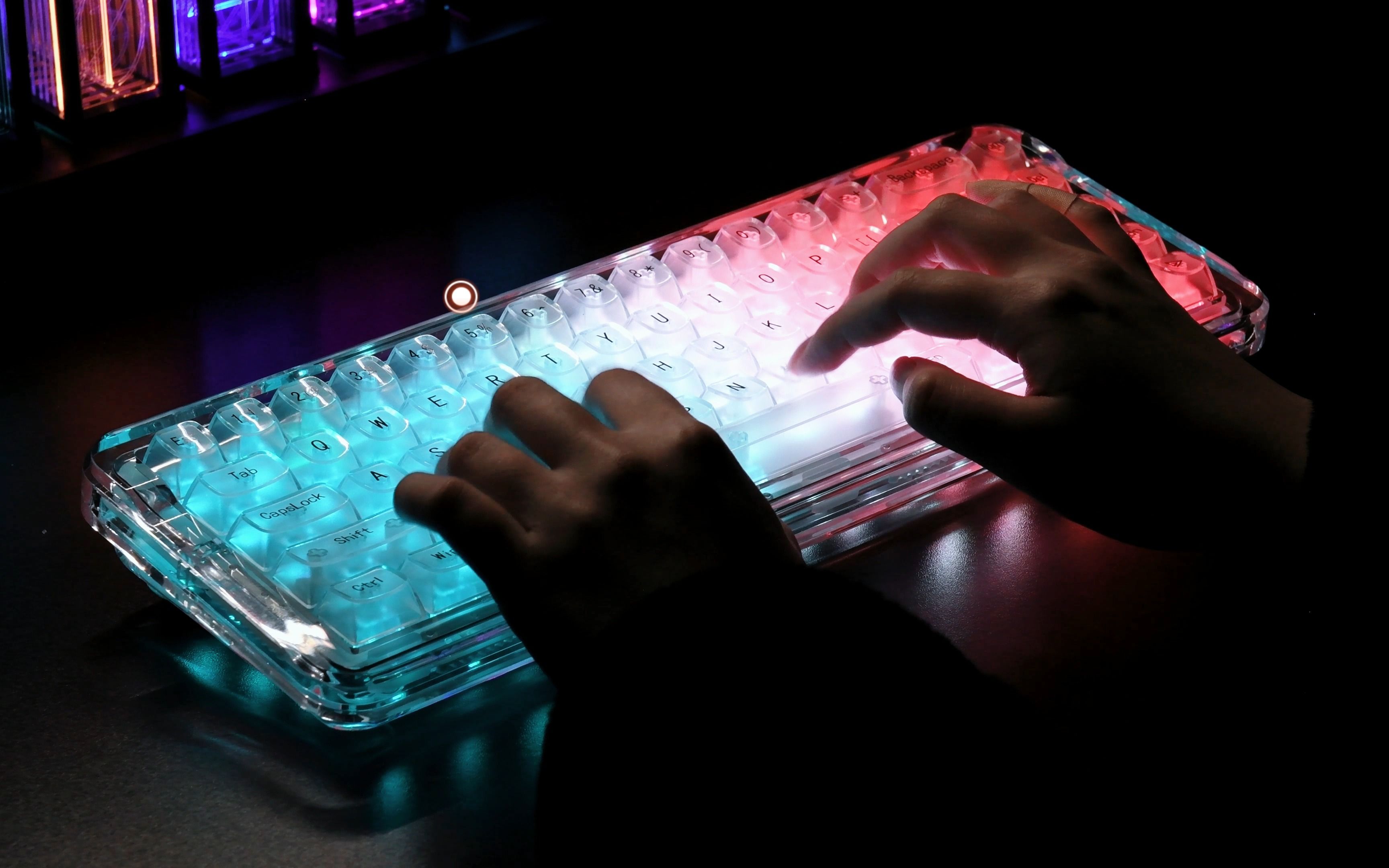 全透明触控玻璃键盘|industry/product|electronic product|JesperY_Original作品-站酷ZCOOL