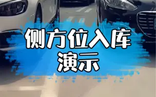 侧方位停车，入库演示！你学会了吗？祝大家国庆快乐～