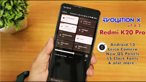 EvolutionX v7.6.2 On Redmi K20 Pro! [26/02/2022 Build Review]_哔哩