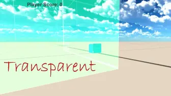 【unity教程】使摄像机和玩家之间的对象透明(无着色器操作)