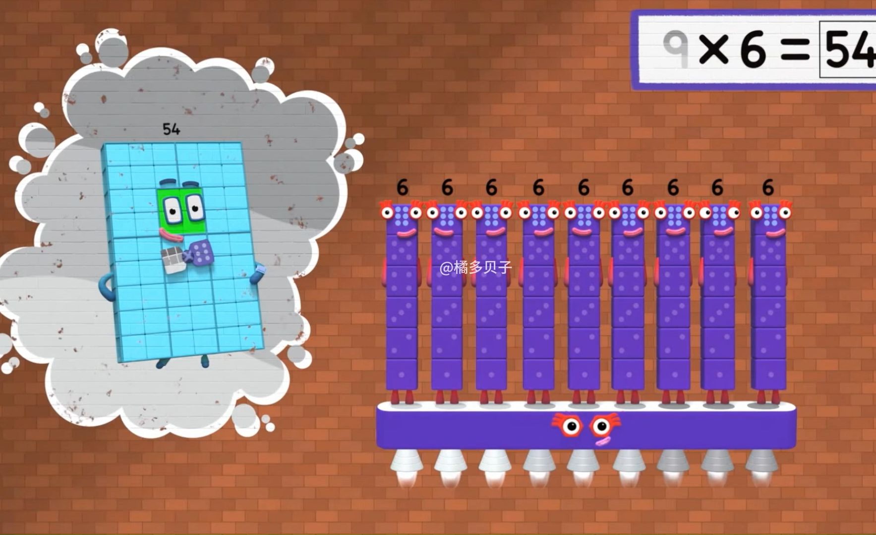 [图]Remix the Sixes | S7 E6 数字积木第七季 Numberblocks