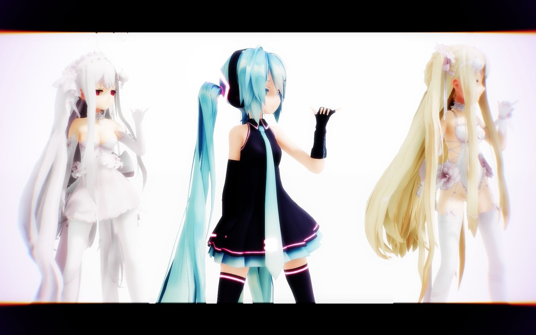 【MMD】我老婆和女儿哔哩哔哩bilibili