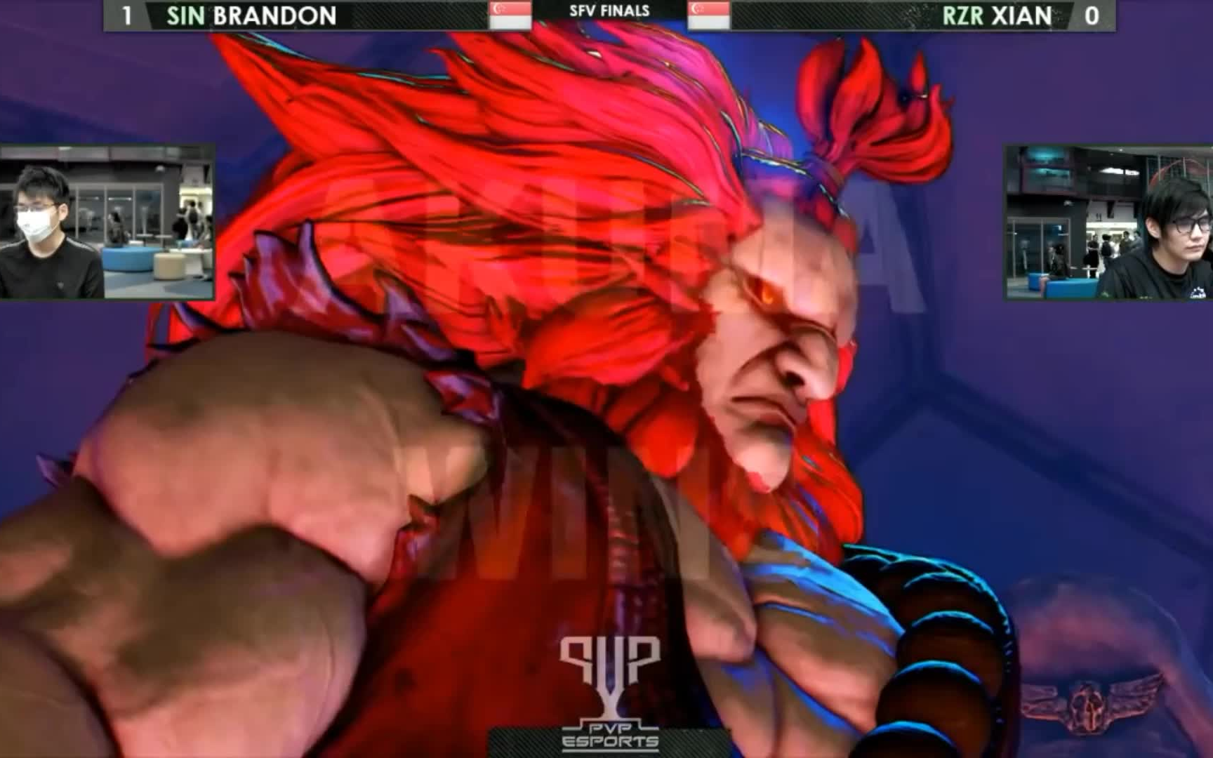 街霸5电竞周杰伦受到1万点伤害神秘豪鬼决赛杀出瞬狱杀打蒙xian新加坡