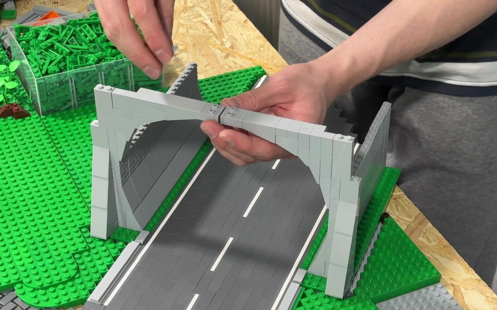 公路隧道 - 建造乐高城市第 287 部分.