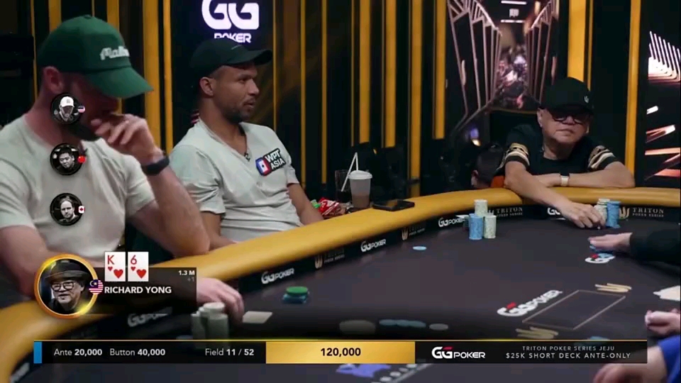 顶两对打低两对拿下