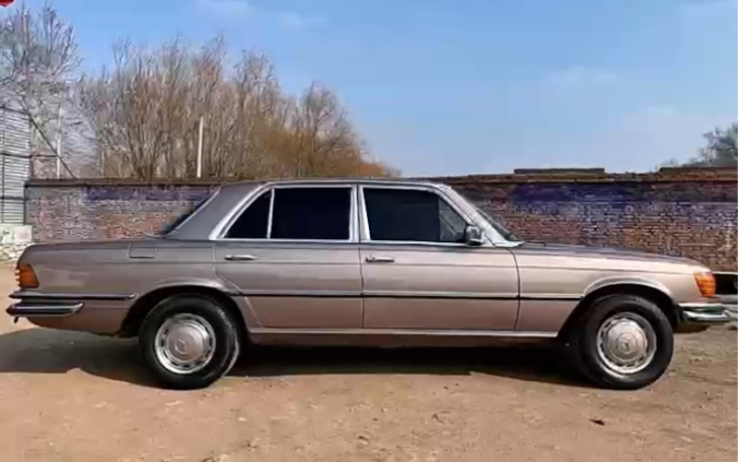 上世纪70年代的车.领略奔驰w116的风采_哔哩哔哩_bilibili