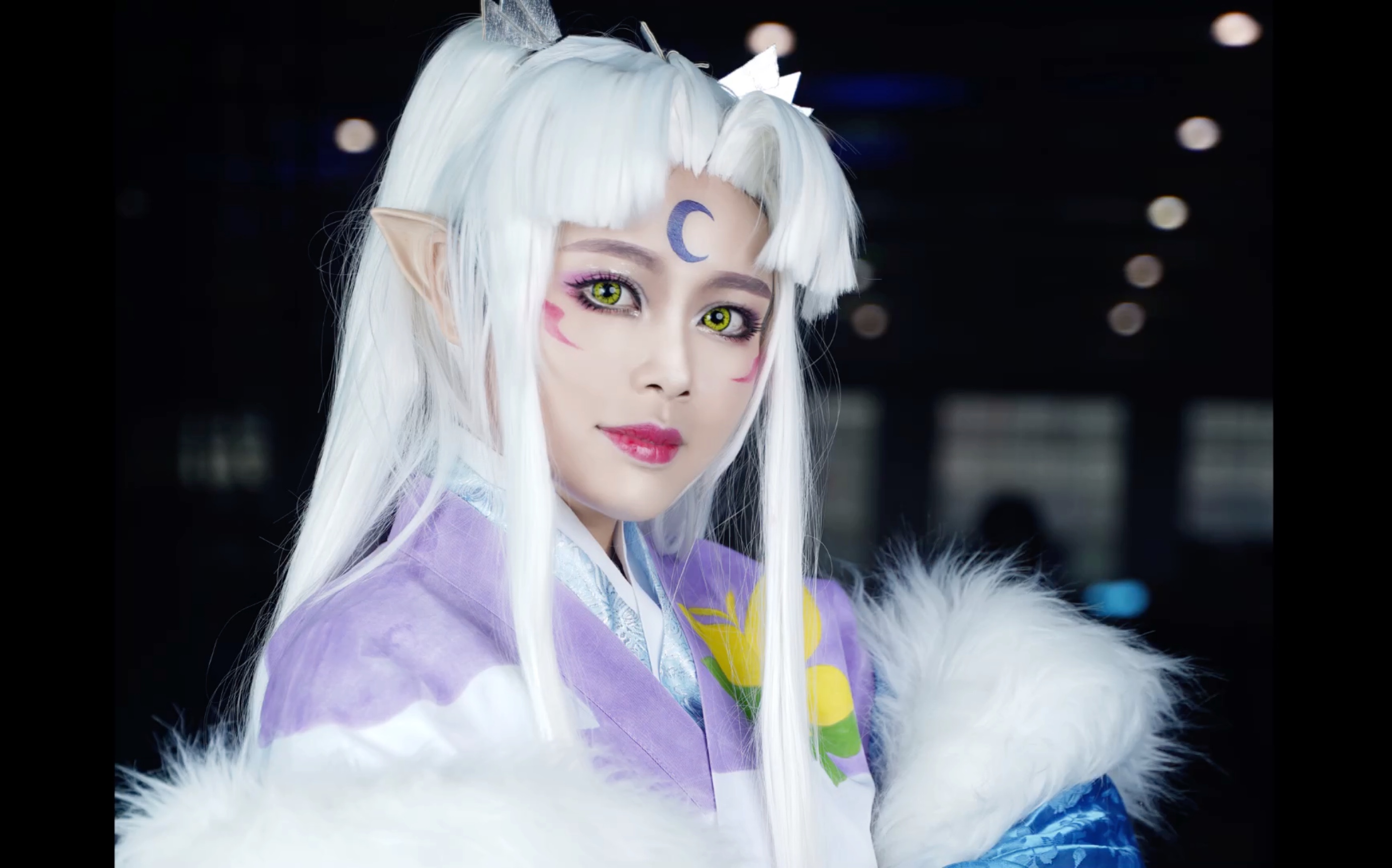 手工制作《犬夜叉》凌月仙姬cos服