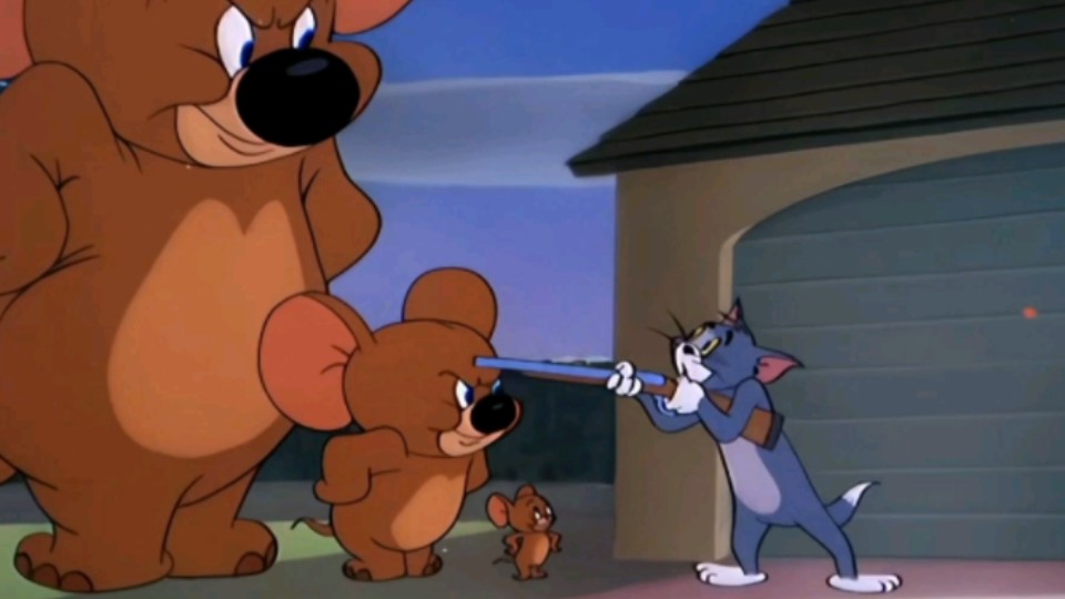 【猫和老鼠】杰瑞和小象