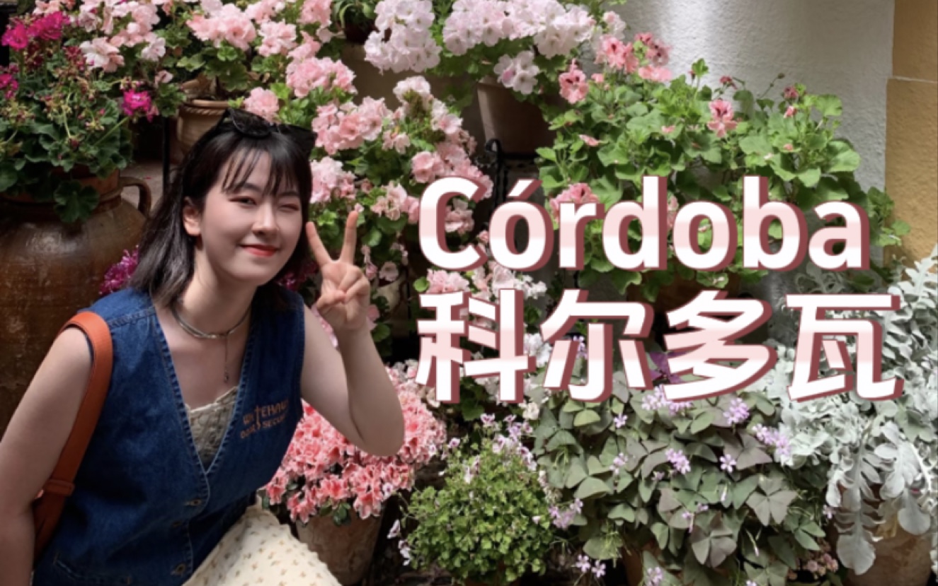 春天到了,一起去趟科尔多瓦C㳲doba|庭院节|清真寺|古罗马桥畔的日落|百花巷|阿尔卡拉堡垒|柑橘味橙黄色的街道|西班牙中世纪古城哔哩哔哩bilibili