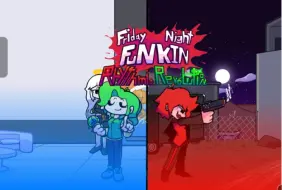 可爱的小绿！拟人内鬼再次复活？FNF 优质模组 Friday Night Funkin: Rhythmic Revolution DEMO 全流程！