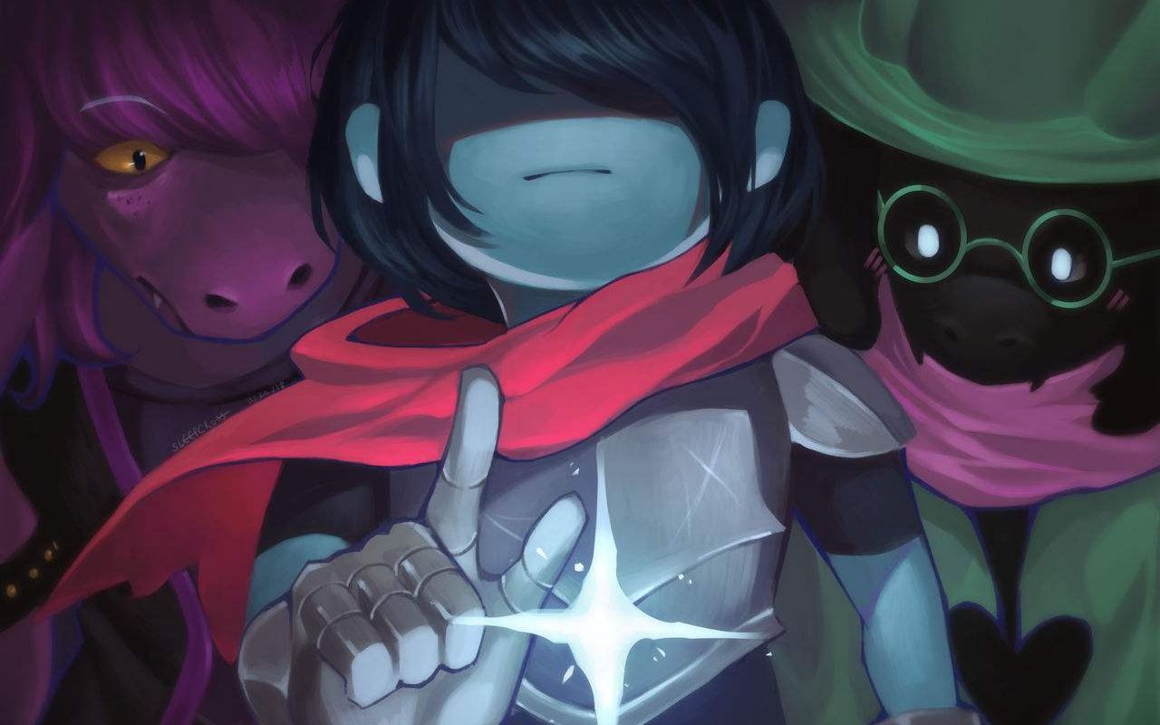 [图]Deltarune 第一章 和平结局 全剧情流程 无解说 已完结（Deltarune三角符文）