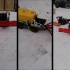 这个剪辑有点意思！2辆Claas铲雪车！乐高科技MOC  Xerion Saddle Trac Snow Plowing